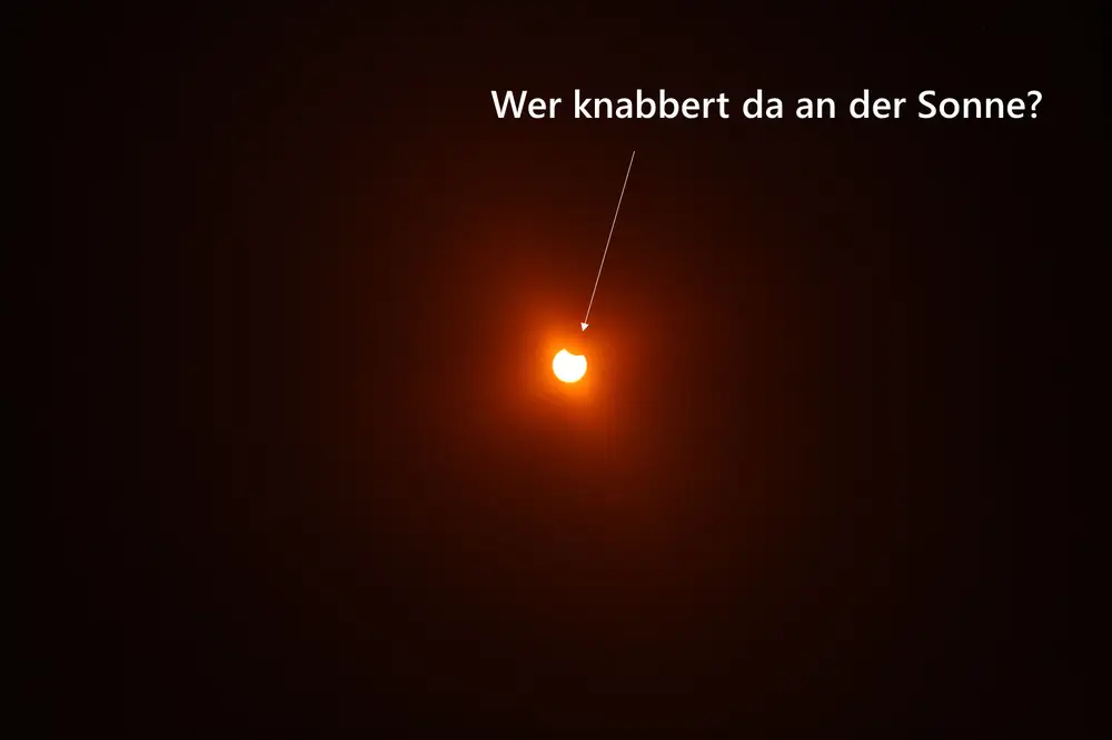 Partielle Sonnenfinsternis im Jahr 2021 von Deutschland aus